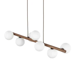 Estera wood takpendel 7-lys