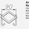 Festejern/betongforankring art 307
