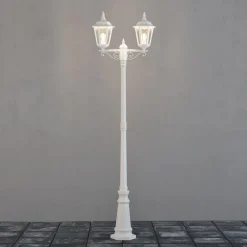 Firenze 2-arm stolpe - Hvit 220cm
