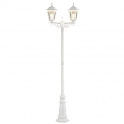 Firenze 2-arm stolpe - Hvit 220cm