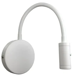 Flexi vegglampe 3W Dimbar - Hvit