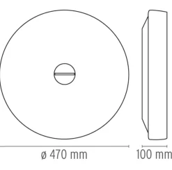 Flos Button HL Glass