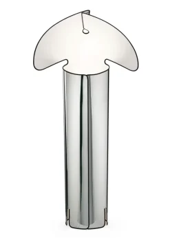 Flos Chiara Gulvlampe - Aluminium/Antrasitt