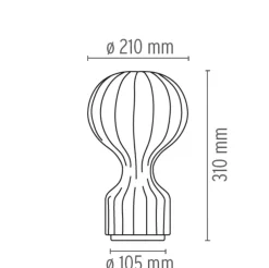 Flos Gatto Piccolo bordlampe