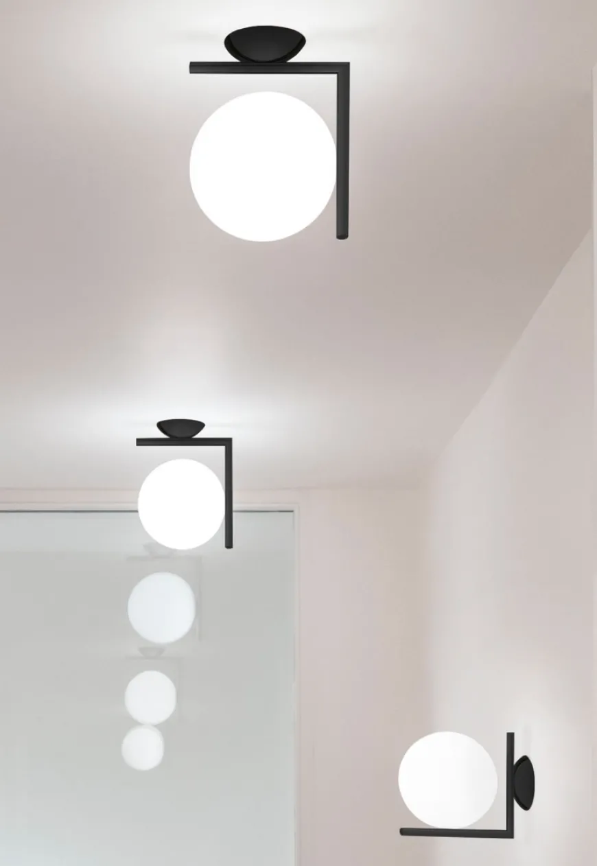 Flos IC Lights C/W1 - vegg / taklampe