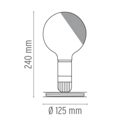 Flos Lampadina bordlampe