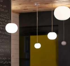 Flos Mini Glo-Ball S taklampe - 11cm