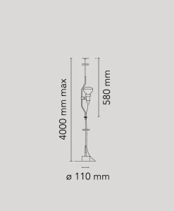 Flos Parentesi takpendel med dimmer