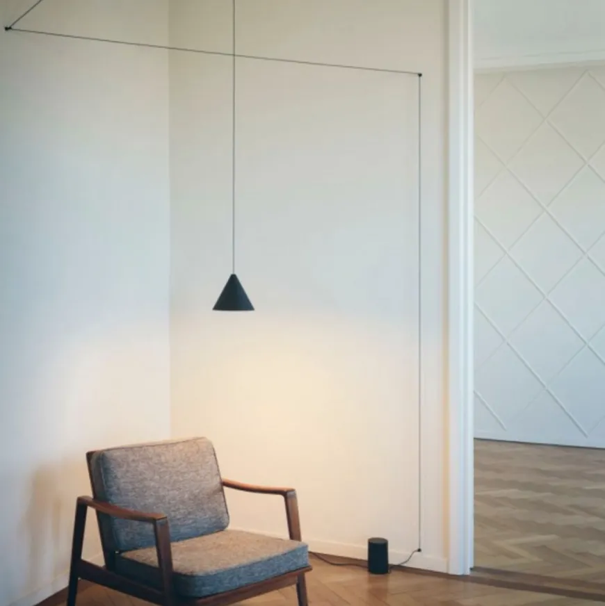 Flos String Light taklampe - Cone - 12m - Flos