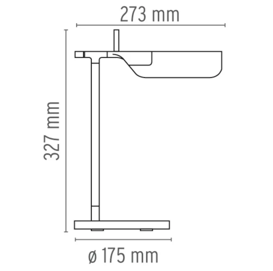 Flos Tab T bordlampe Led