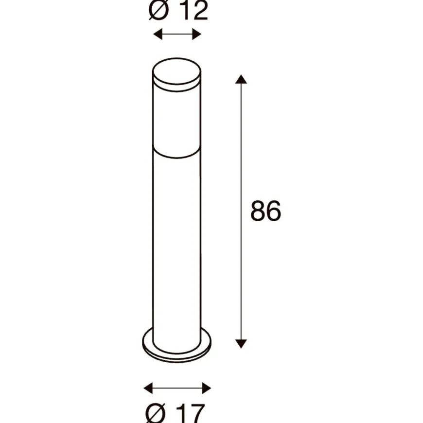 F-pol pullert 86 cm IP54