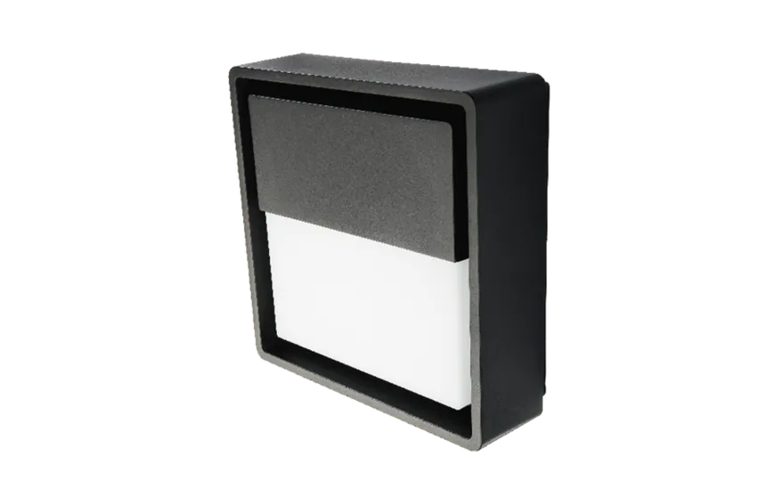 Frame square vegglampe 7W 3000 Kelvin IP66 Dimbar