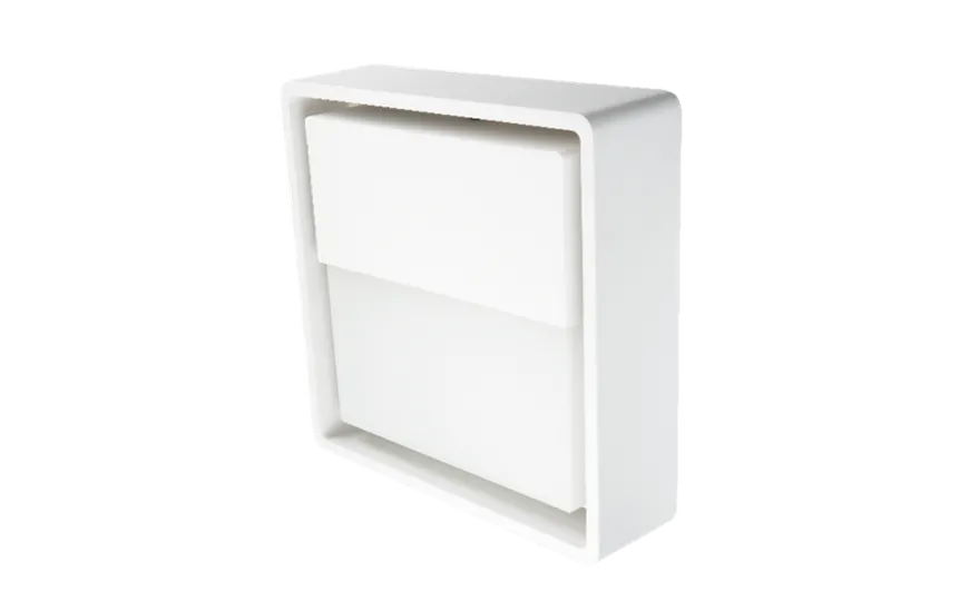 Frame square vegglampe 7W 3000 Kelvin IP66 Dimbar