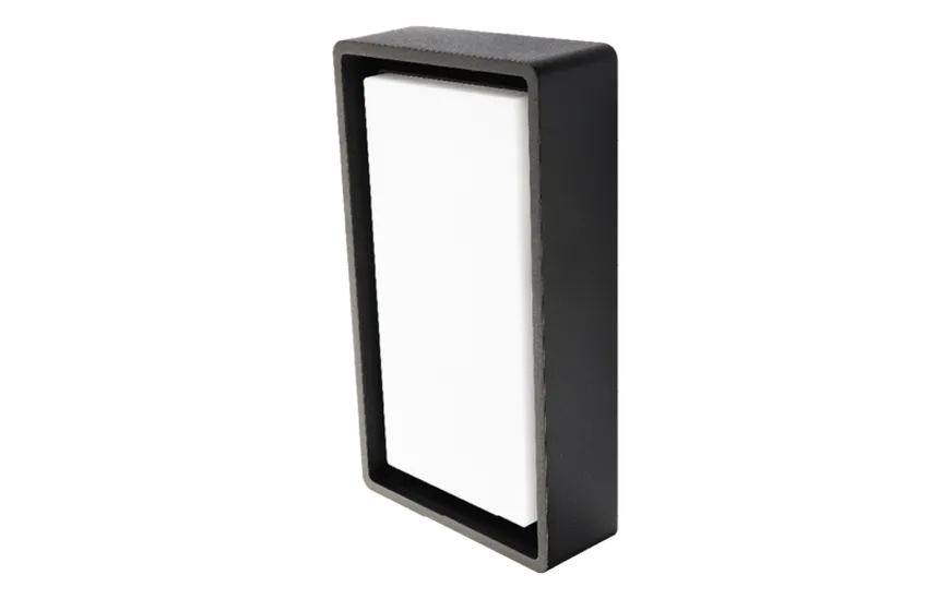 Frame vegg/taklampe 8W LED m/sensor