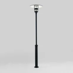 Freja stolpe utendørs 232 cm - Svart
