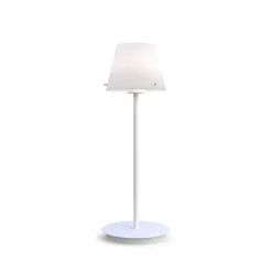 Gil bordlampe 33,5 cm - Opal/Hvit