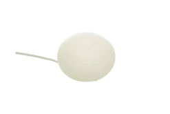 Globus bordlampe 13 cm - Hvit