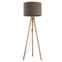 Grand gulvlampe - Furu