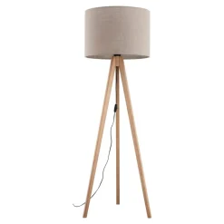 Grand gulvlampe - Furu