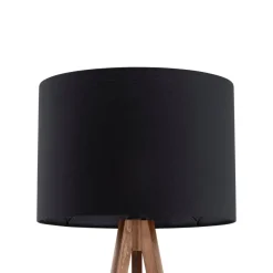 Grand gulvlampe - Valnøtt
