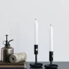 Granny High svart lysestake
