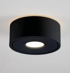 Halo 105 utenpåliggende downlight 8,9W Dimbar - Svart
