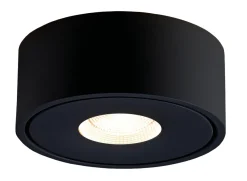 Halo 105 utenpåliggende downlight 8,9W Dimbar - Svart
