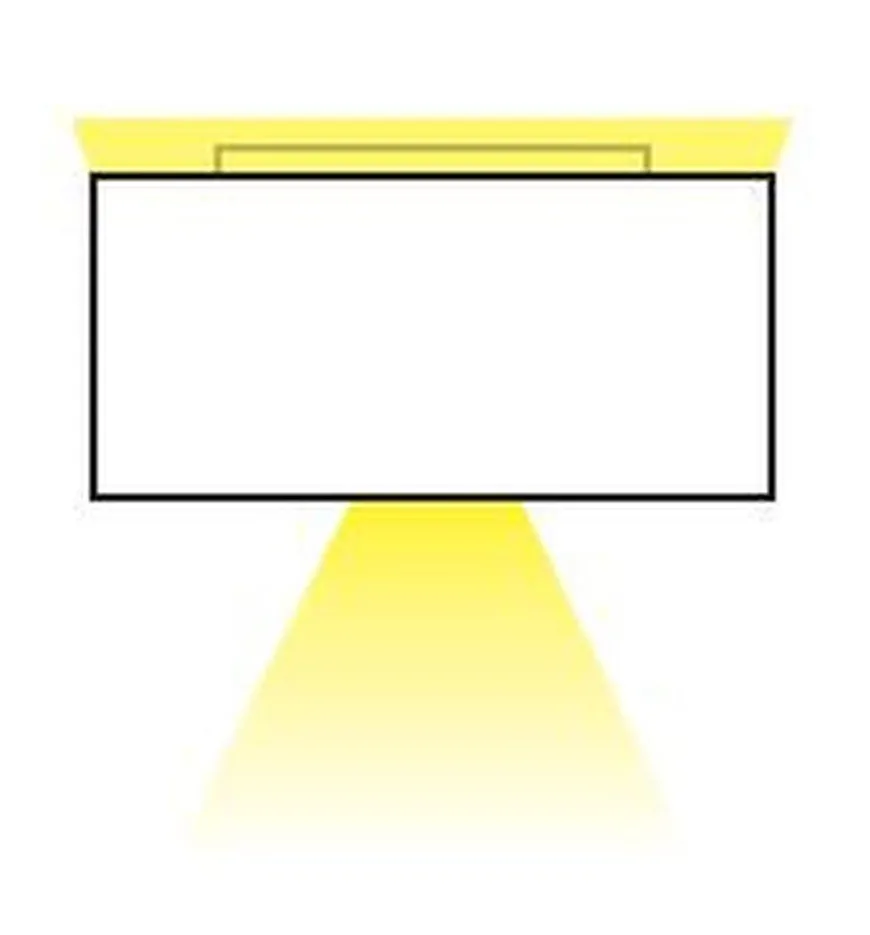 Halo 105 utenpåliggende downlight 8,9W Dimbar - Svart