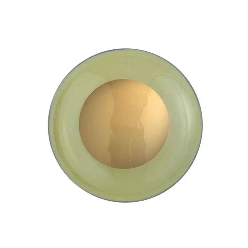 Horizon taklampe/vegglampe M - Oliven