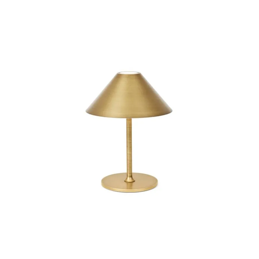 Hygge bordlampe 19 oppladbar - Antikk