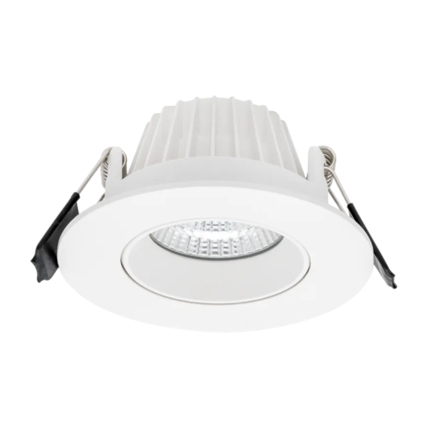Icarus lavtbyggende downlight Isosafe 7W RA95 2700K 68-83 mm dimbar - Hvit