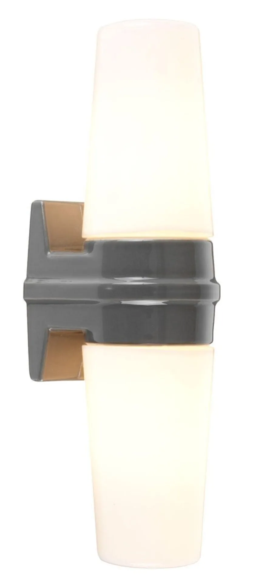 Ifø Bernadotte dobbel vegglampe IP44