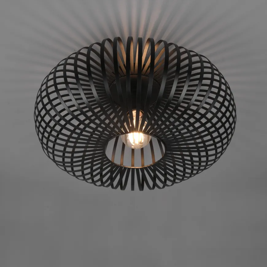 Johann taklampe 40 - Svart