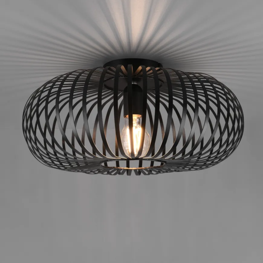 Johann taklampe 40 - Svart