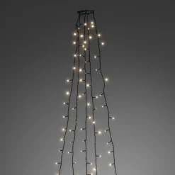 Juletrelys ring slynge 3 meter - Varmhvit