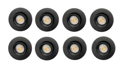 Junistar Bio 8 pack 5W LED 2700K RA90 Isosafe IP44