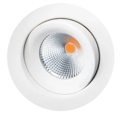 Junistar Eco IsoSafe 6W LED 2700K - Matt hvit