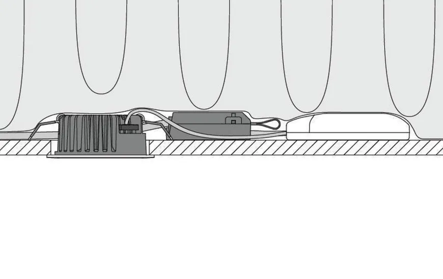Junistar Eco IsoSafe 6W LED 2700K - Matt hvit