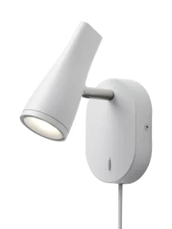 Kile vegglampe 4,5 watt - Hvit