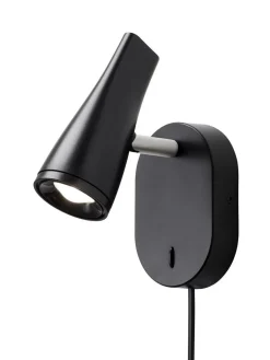 Kile vegglampe 4,5 watt - Svart