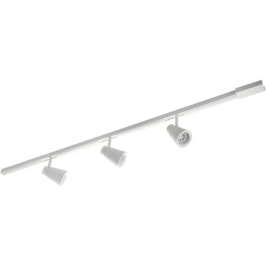Komplett Zip Zoom 3x6W m/endetilkobling - matthvit