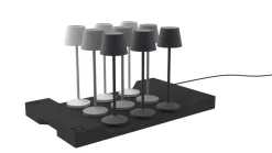 Ladeplate for 9 lamper til Iris mini oppladbar bordlampe