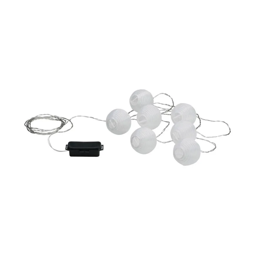 Lampion lysslynge 3,6 meter IP44 3000 Kelvin - Oppladbar via USB