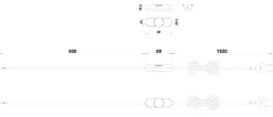 Ledningsdimmer 2,5 meter med støpsel