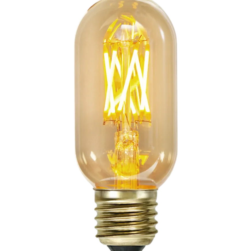 LED-pære 3,7W dimbar, Vintage Gold 45mm E27