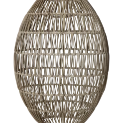 Linde utendørs lampeskjerm 30 cm IP44 - Grå/beige