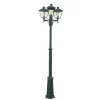 London 483 lyktestolpe 185-275 cm 3 lyktehoder - Svart