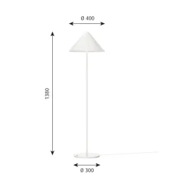 Louis Poulsen Keglen gulvlampe
