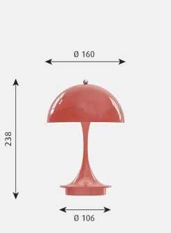 Louis Poulsen Panthella 160 portabel bordlampe