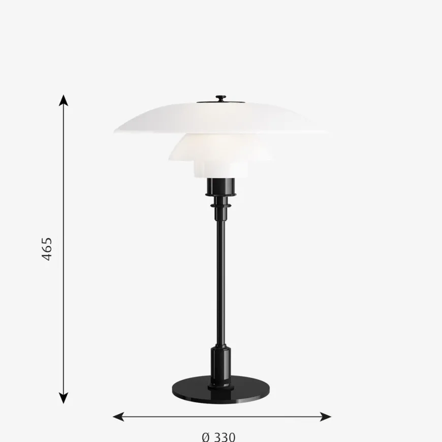 Louis Poulsen PH 31/2-21/2 bordlampe